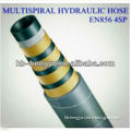 Hydraulic DIN EN856 4SP High pressure water rubber hose